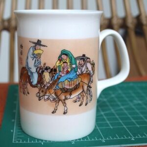 Wonderful Korea Kim Hong-do Korean Custom Pictures Genre Art Coffee Mug White